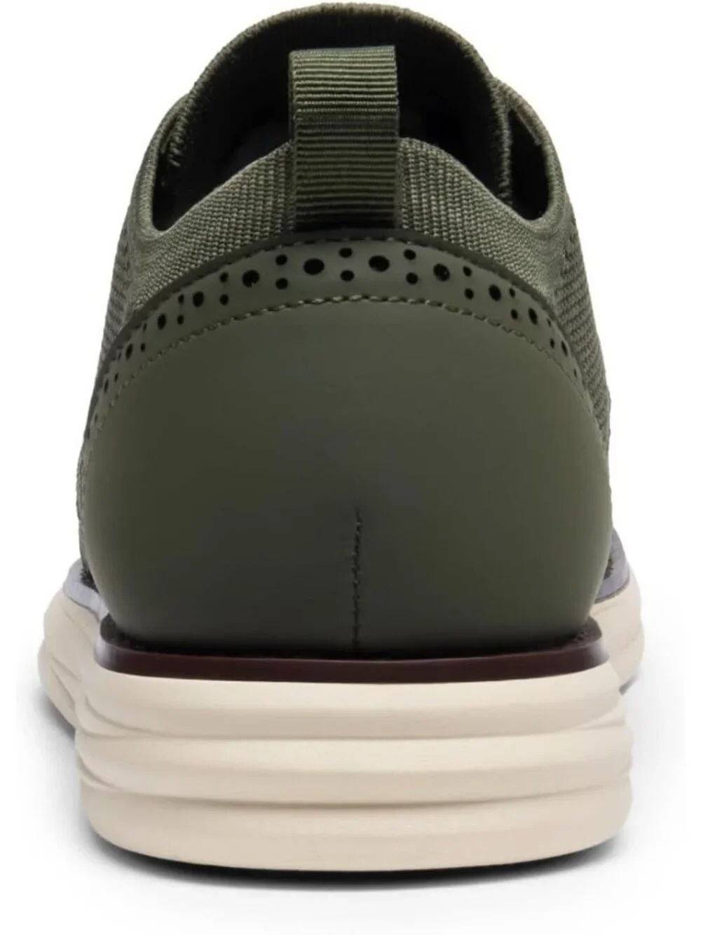 Men's Green Knit Mesh Dress Sneakers Lace Up Casual Walking Oxford Shoes